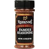 Charlie Vergos Rendezvous Famous Memphis Barbecue Dry Rub Seasoning (4.5 oz)