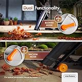 VonHaus Leaf Blower Vacuum 3000W Corded 35L Bag 10m Cable Strap view 2