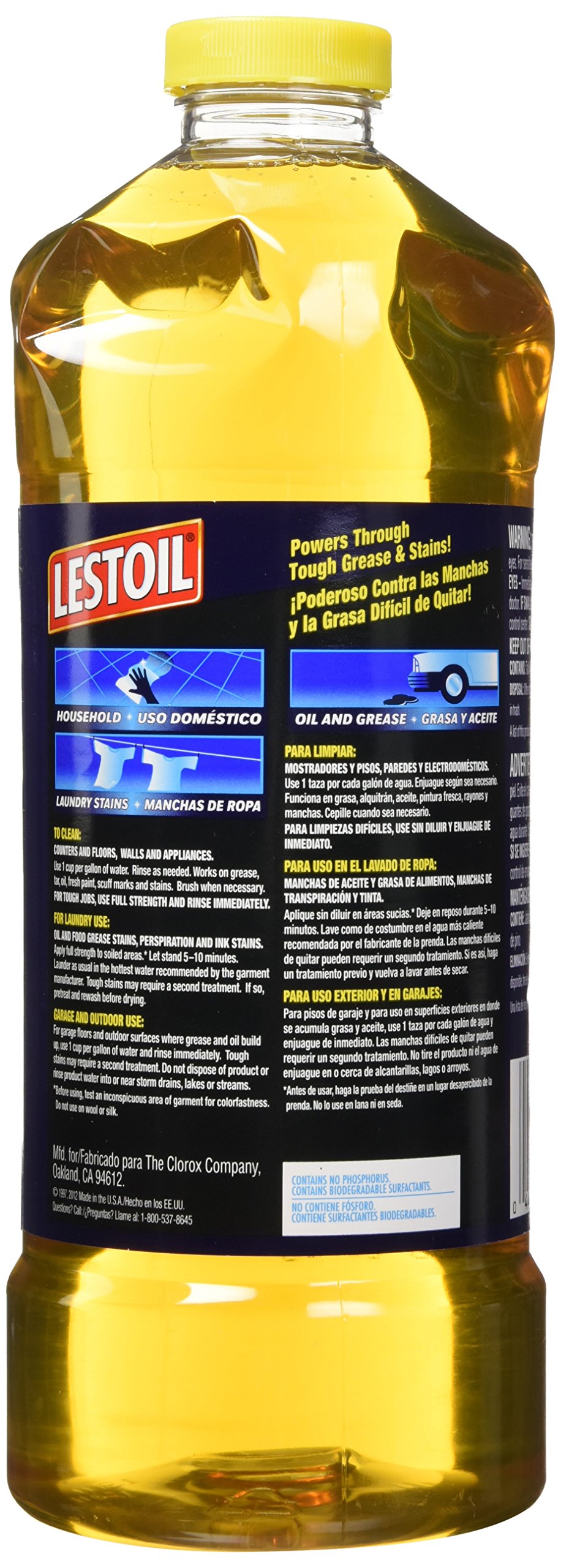 Lestoil Concentrated Heavy Duty Cleaner 48 oz 2 pk 6194440764685 eBay
