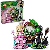 LEGO Wicked Elphaba & Glinda Figures Building Toys - Wicked Toys for Kids, Girls & Boys, Age 10+ - Buildable Wicked Dolls - B