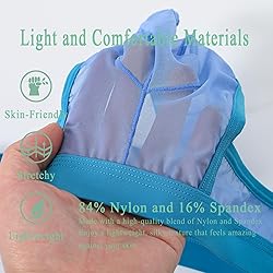 ZAIGGUT Mens Thongs Sexy Underwear See Through G