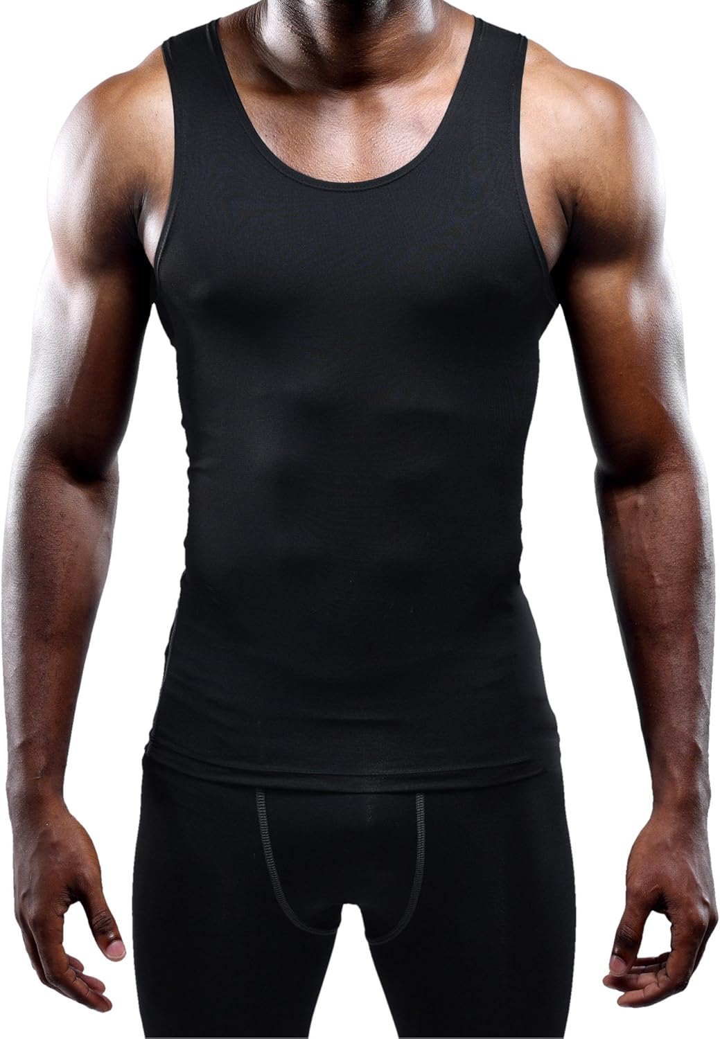 Neleus Men's 3 Pack Athletic Compression Under Base Layer Sport Tank Top at  Men’s Clothing store