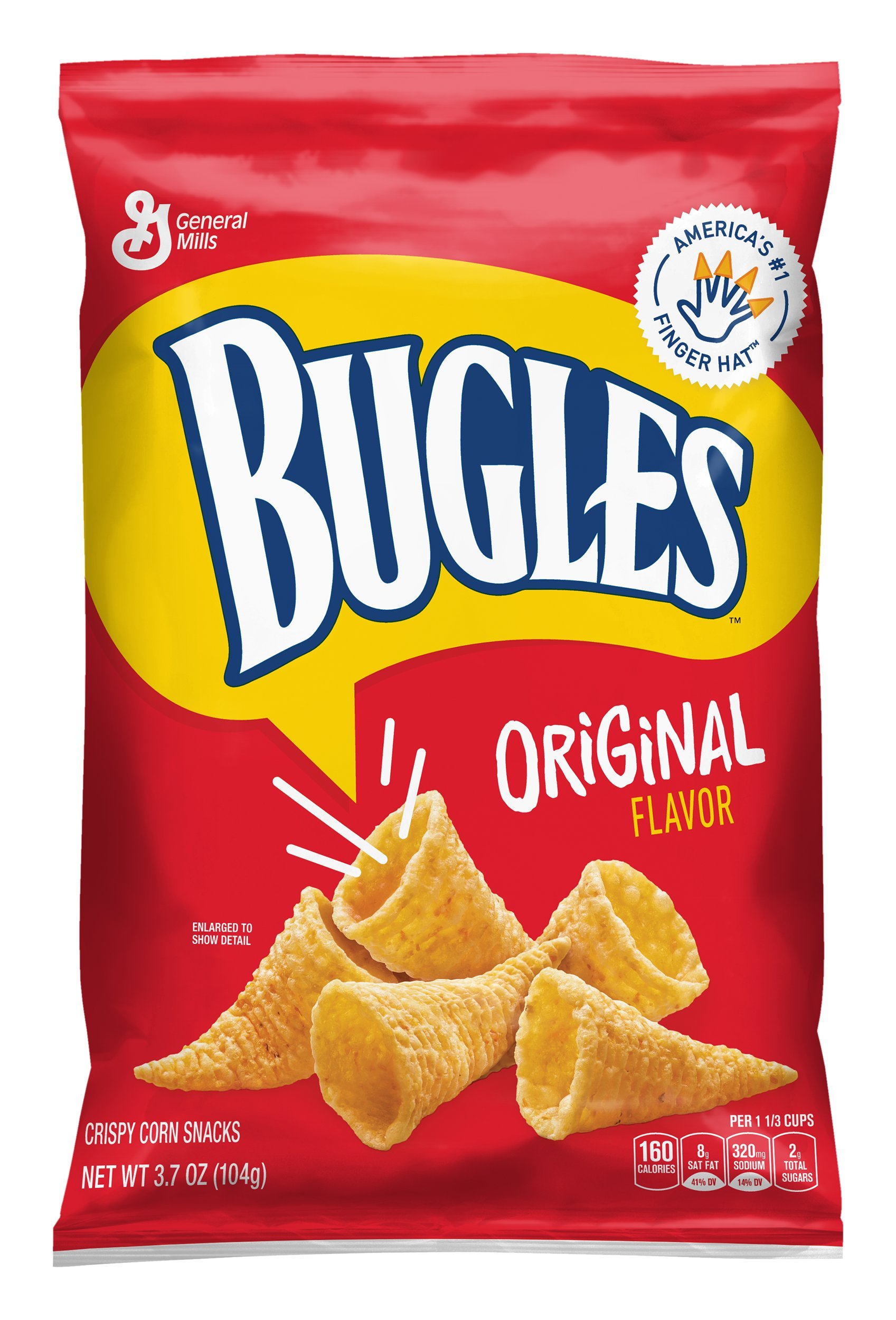 BUGLES RANCH NATURALLY FLAVORED 3 oz / 85 g (6 in a Box