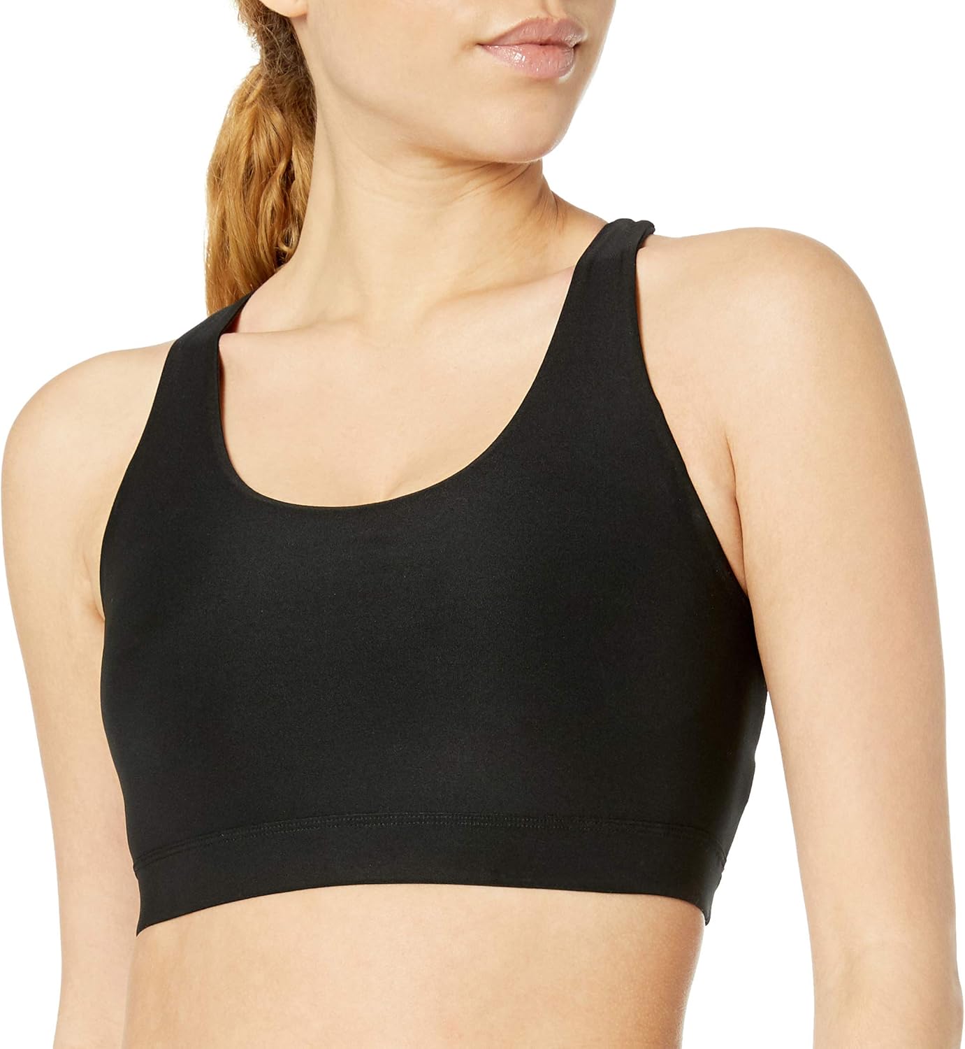  Brand - Core 10 Women's Scallop Racerback Yoga Sports Bra: Clothing