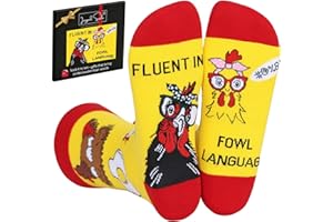 IRISGOD Womens Funny Socks Novelty Crazy Stocking Stuffers - Cute Gifts for Animal Lovers