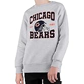 Junk Food Clothing x NFL - Team Helmet - Kids Crewneck Sweatshirt for Boys and Girls - Officially Licensed NFL Apparel