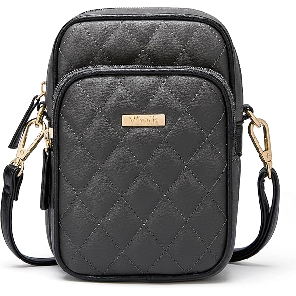 BOSTANTEN Bolsos Cruzados Para Mujer Y Tarjetero De Crédito, Cartera Pequeña De Cuero Con Bloqueo RFID Para Mujer, Blanco