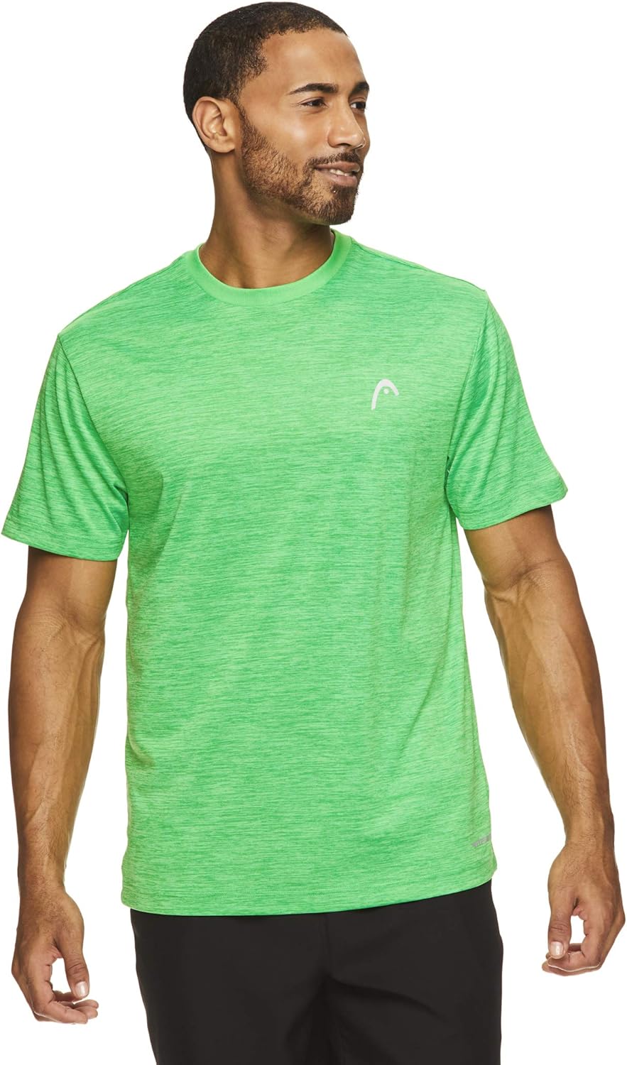 HEAD Men's Ultra Hypertek Crewneck Gym Training & Workout T-Shirt - Short Sleeve Activewear Top: Clothing