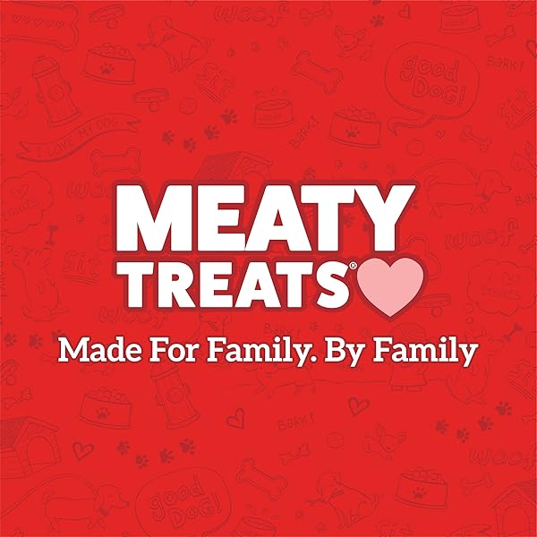 MEATY TREATS BAK’N CREATION DOG TREATS BACON, 25 OZ, 1PIECE