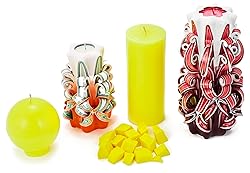 Candle Shop - Bright Yellow Dye for 45 lb of Wax