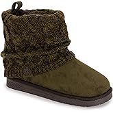 MUK LUKS Women's Laurel Boot, Green, 6