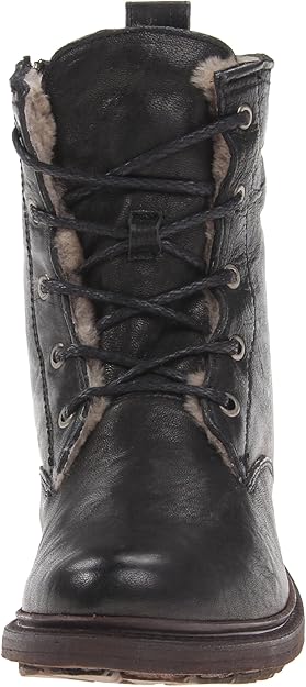 frye valerie shearling lace up