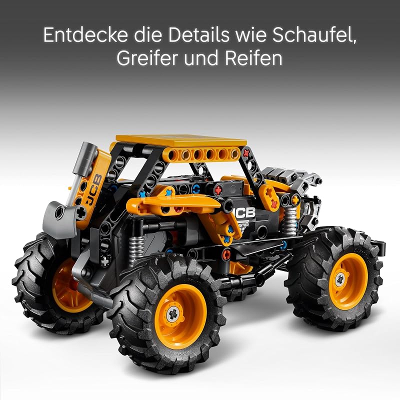 Technic Monster Jam DIGatron, Monstertruck Spielset für Kinder, Bauspielzeug für Kinder, Jungen und Mädchen ab 7 Jahren, Geschenkideen für Fans von Monstertrucks und Motorsport 42199
