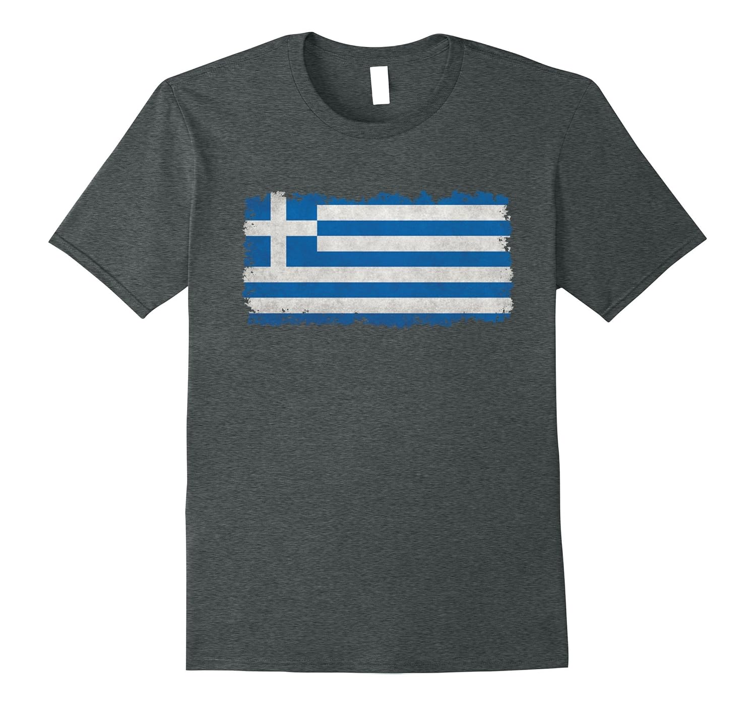 Greek Flag TShirt in Vintage Retro textures and edgesRT Rateeshirt