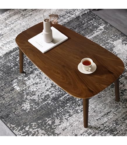 Amazon.com: Wood Folding Coffee Table Space Saving Side Table