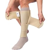 JOBST FarrowWrap 4000 Gradient Compression Wraps 30-40 mmHg, Legpiece | Tan, Large, Adjustable, For Managing Swelling from Moderate to Severe Lymphedema or Chronic Venous Diseases