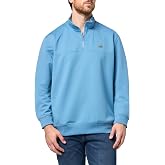 Lacoste Men's Zip Neck Cotton Blend Sweatshirt