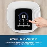 Emperial 12L Dehumidifier Digital Display Sleep Mode Laundry Drying Timer 24Hr view 7