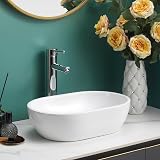 WeaShaemgLi Round Ceramic Cloakroom Basin Sink Gloss White 120x290x440mm view 5