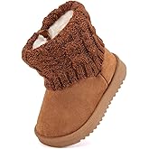 BMCiTYBM Baby Snow Boots Infant Boy Girl Winter Boots Nonslip Lightweight Outdoor Warm Shoes for Cold Weather 6 9 12 18 24 Months(Infant/Toddler)