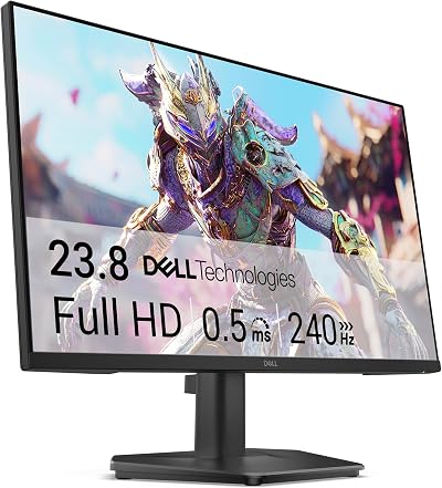 Dell 24 Gaming Monitor SE2426HG Full HD 240Hz Fast IPS 0.5ms HDR10