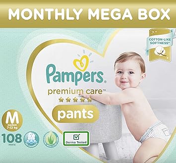 pampers xxl pants monthly pack