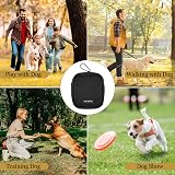 Sheryl&Rain Small Dog Treat Bag Training Pouch with Zipper Black view 7