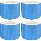 Humidifier Filters Replacement for Honeywell Humidifier HAC-504, HAC-504AW | Filter A Replacement for Honeywell HCM-350 HCM-500 HCM600 Cool Mist Humidifiers, 4 Pack, Blue