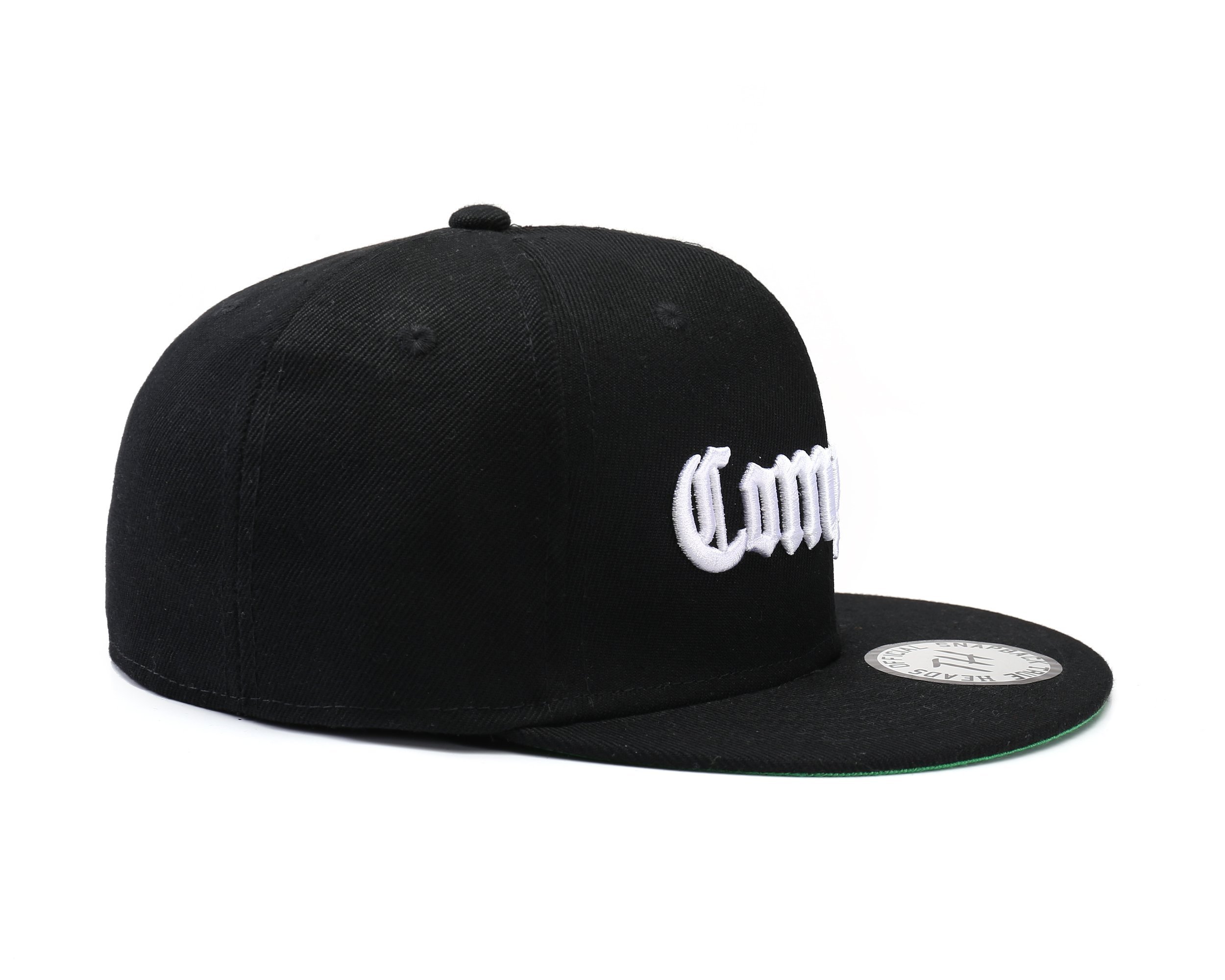 Straight outta Compton Flat Peak Snapback/Fitted Baseball Cap Black