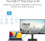 ASUS VA27UCPS 27 inch 4K IPS HDR USB-C PD65W Anti-Flicker Ergonomic Monitor view 2