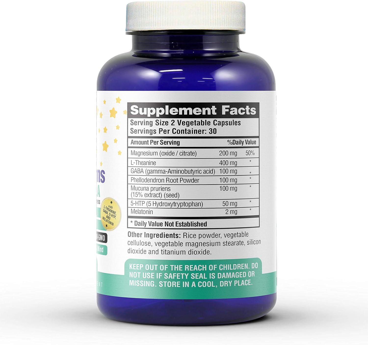 Amazon Com Melatonin Sleep Supplement With Gaba 5 Htp L