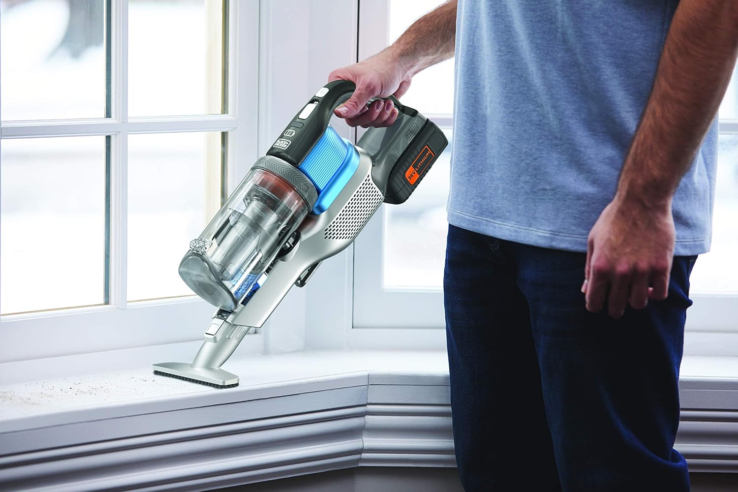 BLACK+DECKER BDPSE1815P-QW con batería litio 1.5Ah Aspirador de escoba sin  cable Power Series Extreme 18V especial mascotas Suministros de limpieza y  saneamiento Industria, empresas y ciencia futakuchi-hakata.com