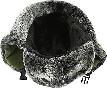 Winter Trapper Hat Russian Style Ushanka Trooper Faux Fur