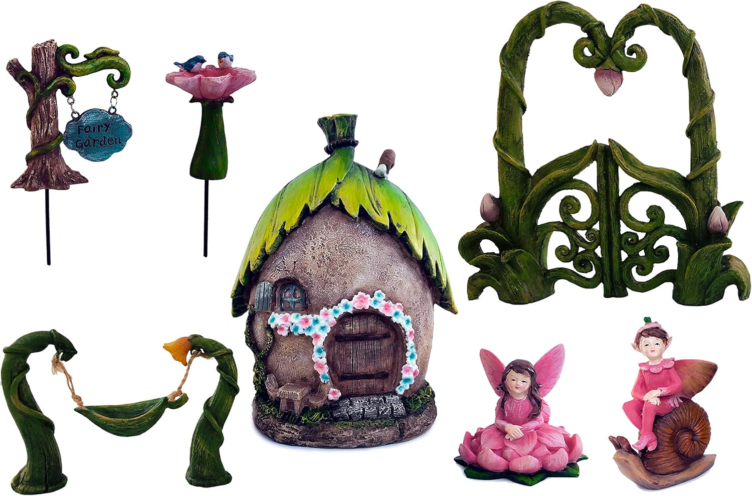 Parva Garden Fairy Garden Kits für Mädchen - Miniatur Fairy Garden