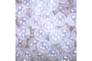 GUESVOT 2.75 Inch Big Ball Pit Balls - Crush Proof Plastic Balls for Ball Pit Pack of 50pcs Set for Toddlers Ball Pool Playtent Tunnels with Reusable Storage Bag