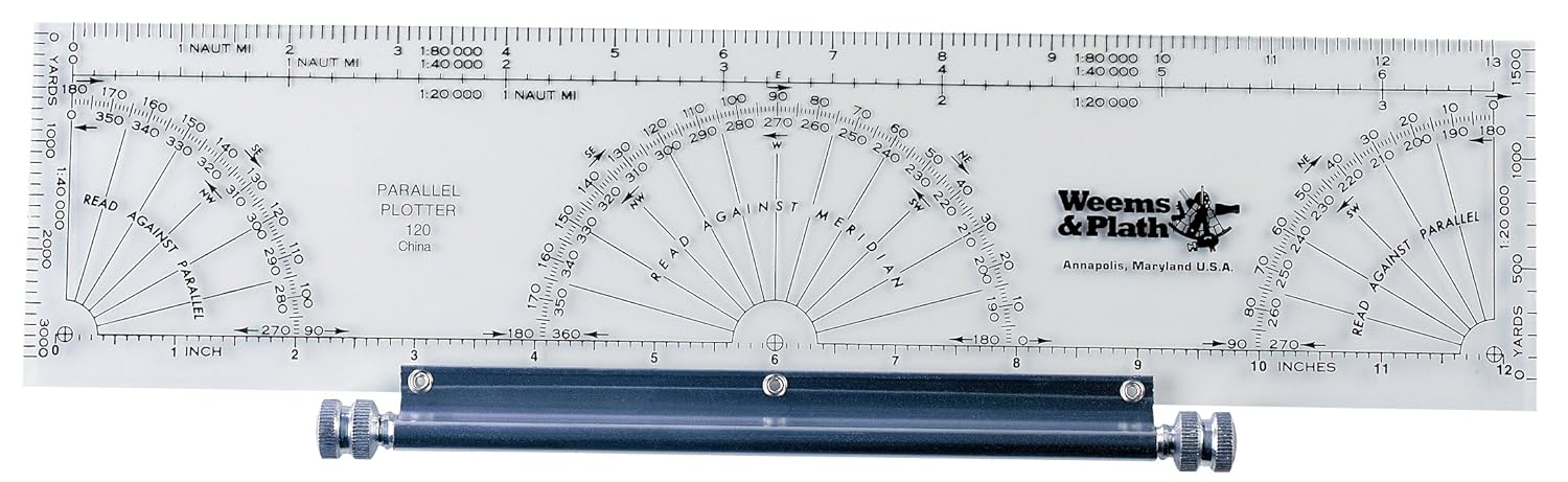 Weems & Plath Marine Navigation Parallel Plotter: Amazon.co.uk: Sports ...