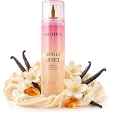 Forever 21 Vanilla Sunrise Body Mist, 8 fl oz | Lightweight &amp; Warm Everyday Scent | Sweet Body Mist with Vanilla Bean Top Notes, Jasmine Accord and Warm Amber