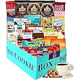 The OG Cookie Box by The Cookie Stuff; A Variety of Cookies, Chocolates, Sweet & Salty Snacks. Gourmet Gift Idea for Men, Wom