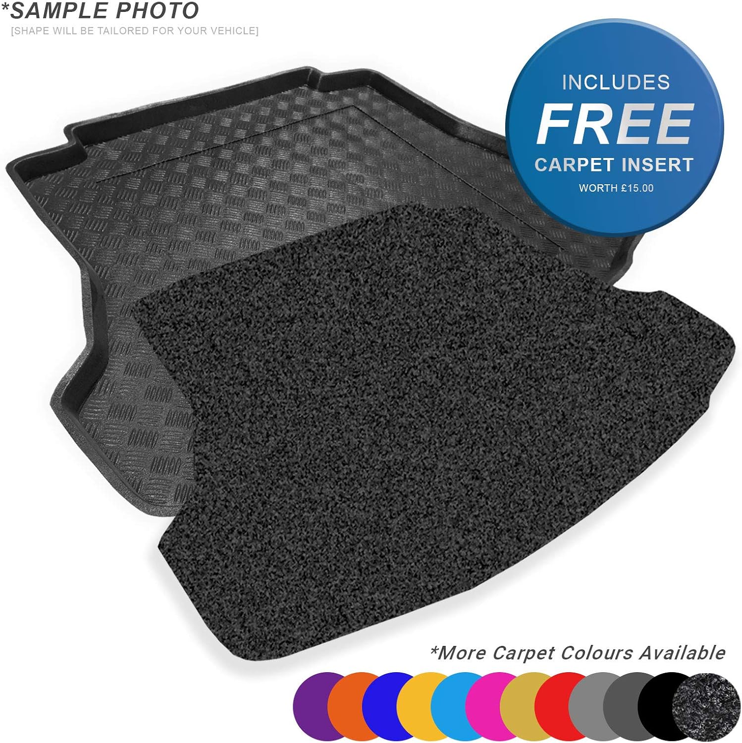 carmats4u Tailored Boot Liner/Mat/Tray for Insignia Estate 20092017