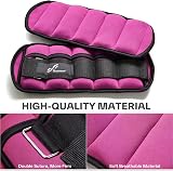 Sportneer Adjustable Ankle Weights Set 0.8-3.5 lb per ankle 2 pack view 2