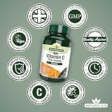 Natures Aid Vitamin C 1000mg Time Release with Bioflavonoids 90 Tablets view 4