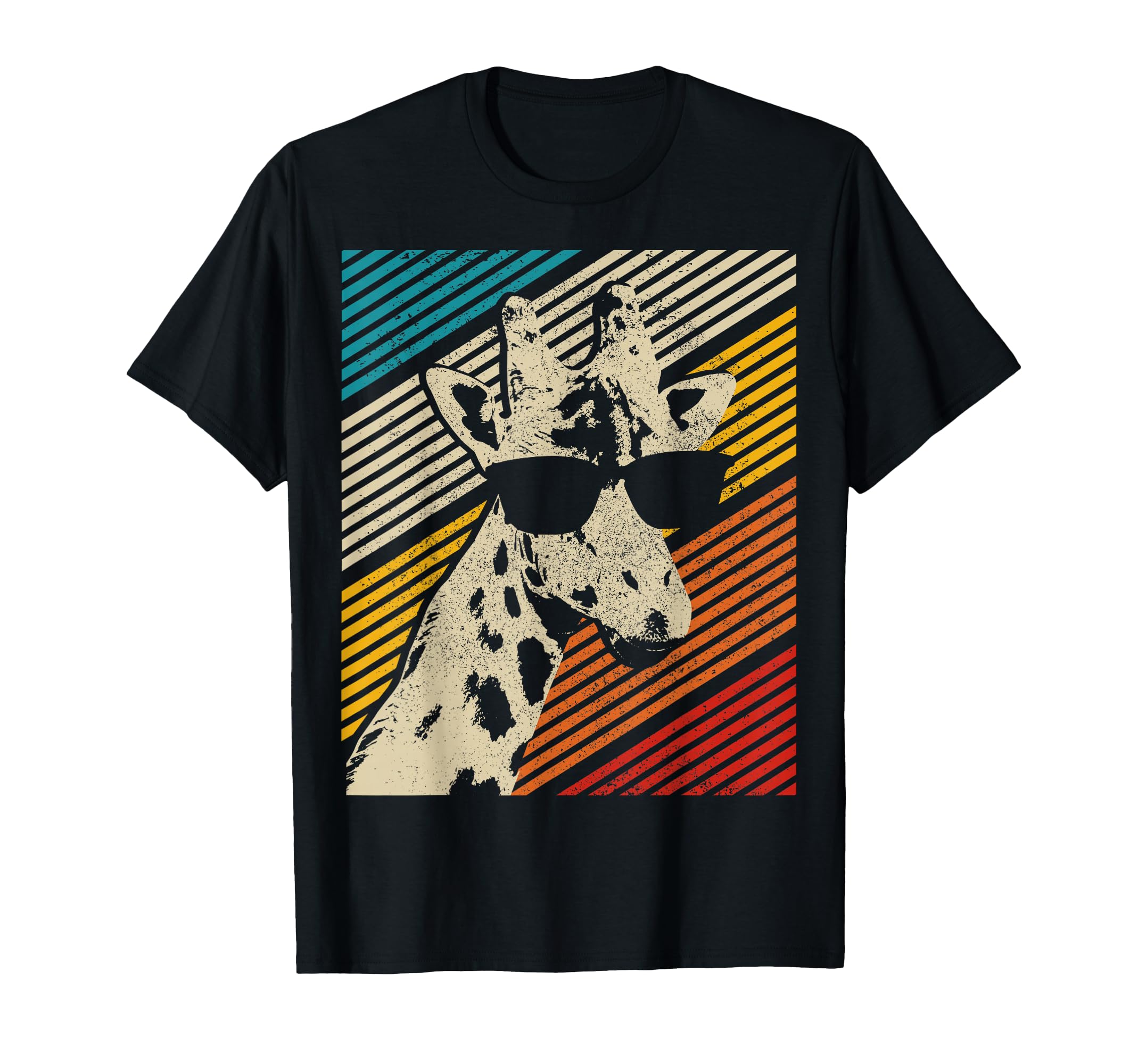 Photo 1 of ** UNKNOWN SIZE***Giraffe Vintage Sunglasses Funny Gift T-Shirt