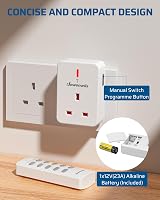 DEWENWILS Remote Control Plug Socket 13A Heavy Duty Wireless Light Switch 30m 5 view 4