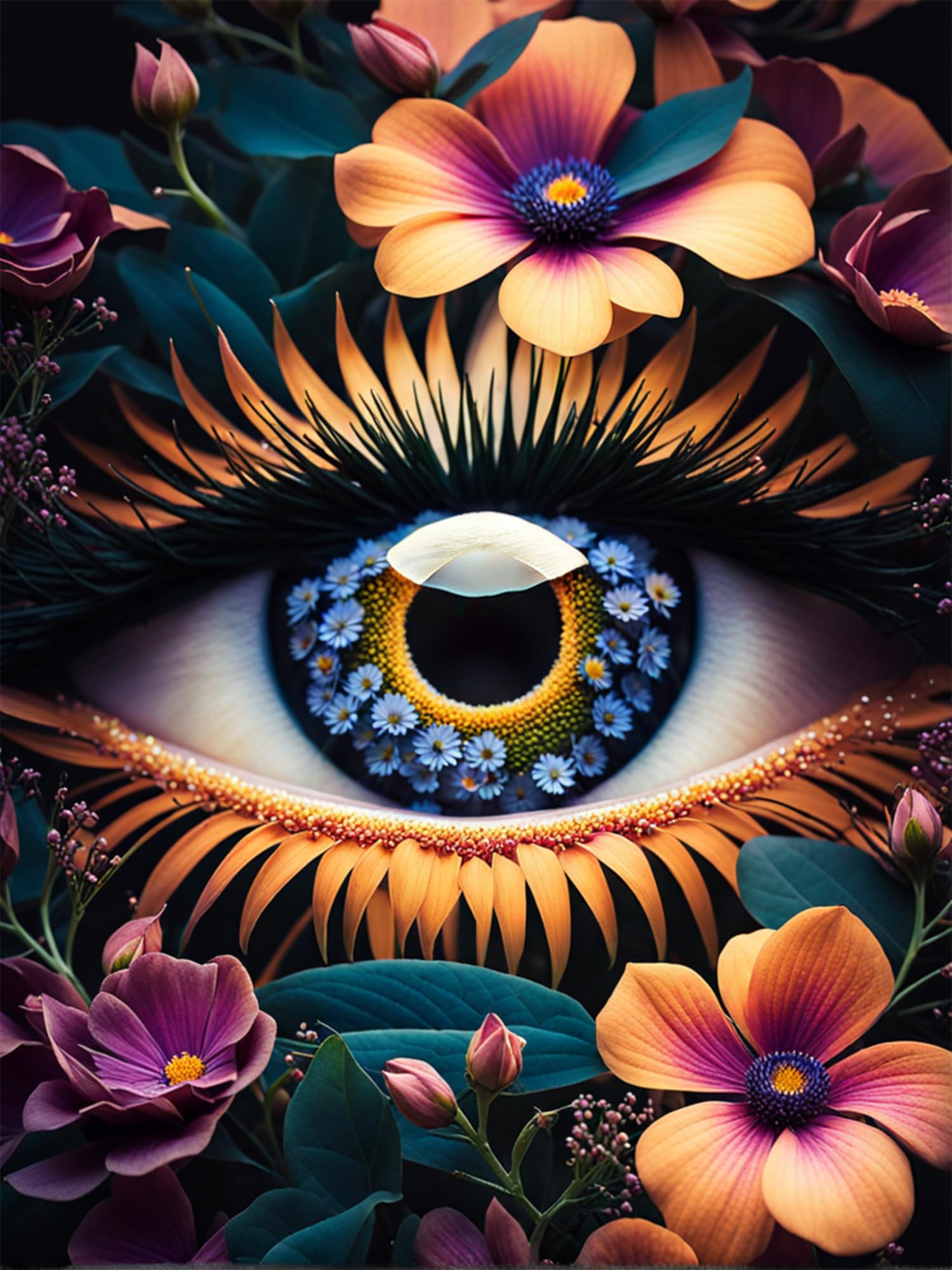 Meothan Eye Diamond Painting Kits for Adults Eyes