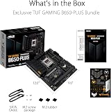 ASUS TUF GAMING B650-PLUS AMD AM5 ATX Motherboard DDR5 PCIe 5.0 USB4 view 2
