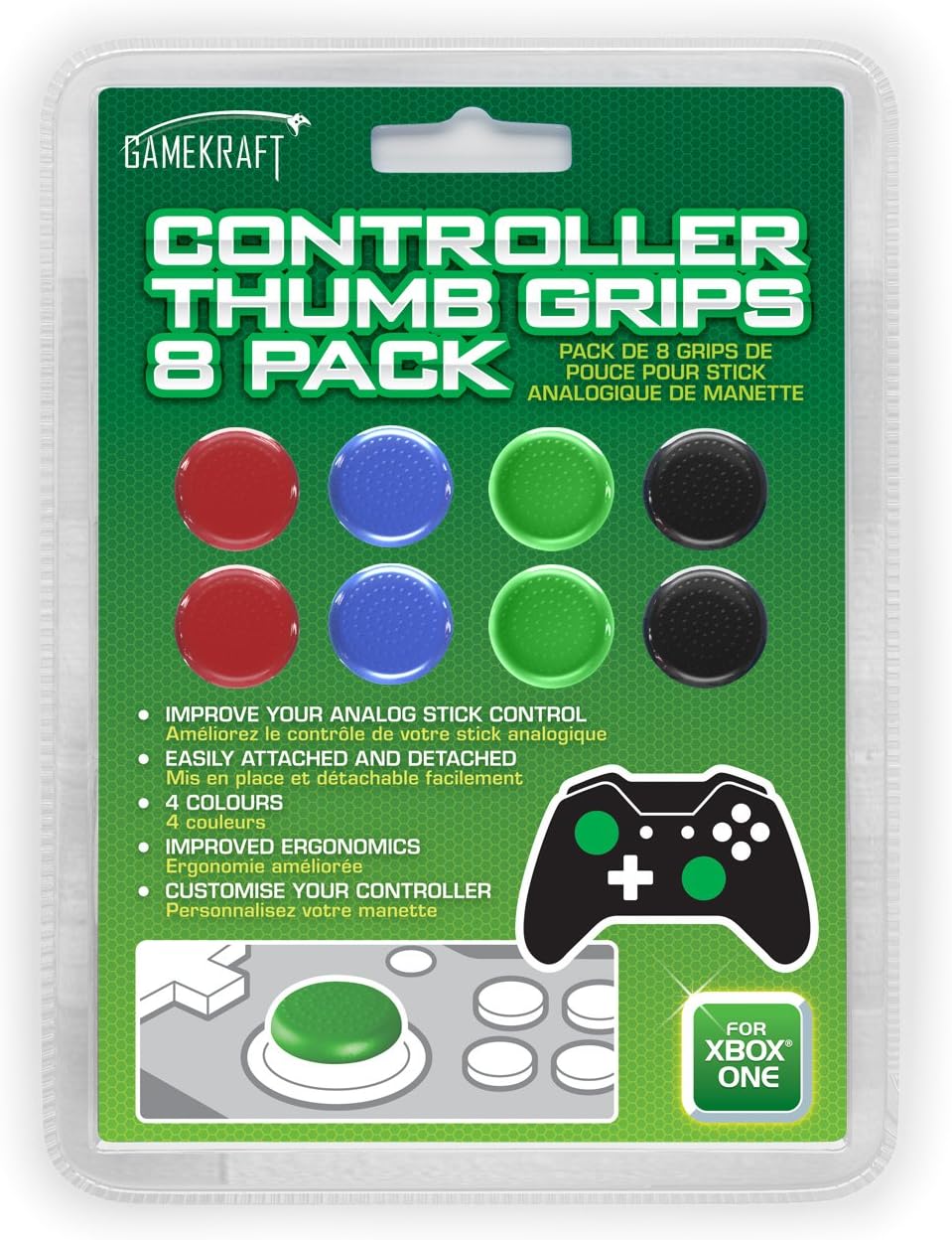 Gamekraft Analog Controller Thumb Grips (Xbox One)