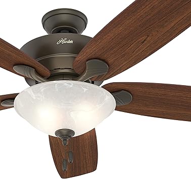 Hunter Fan 60 Inch New Bronze Ceiling Fan With Led Light Kit 5