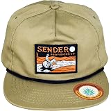 Mallard Adjustable Leather Strap Hat 