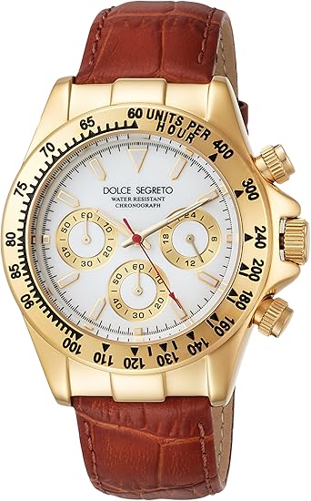 Amazon ドルチェ セグレート Dolce Segreto 腕時計 Amazon Co Jp Javari Jp限定 コスモス ホワイト文字盤 Cg500whbr メンズ メンズ腕時計 腕時計 通販