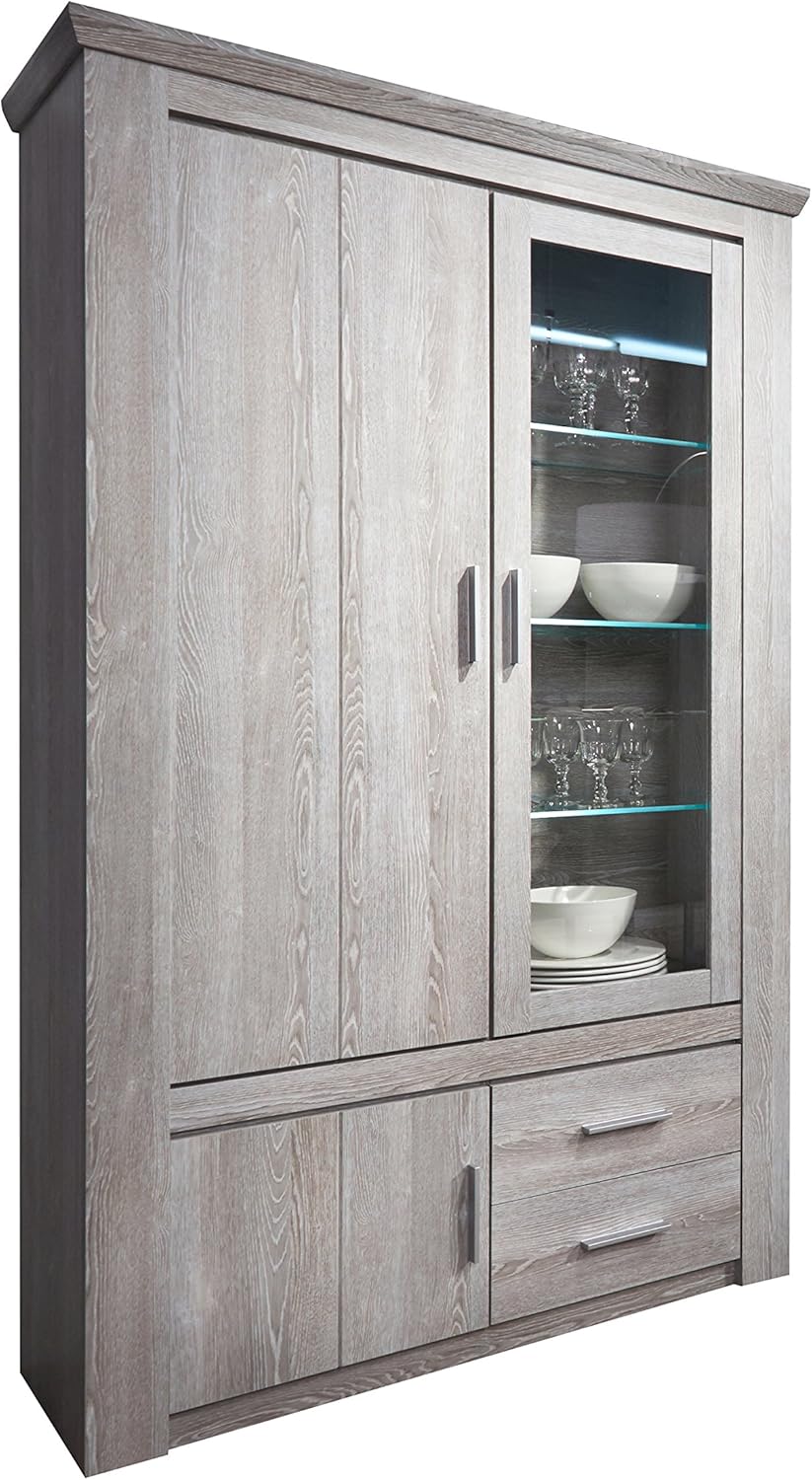 trendteam 152913580 Vitrine Wohnzimmerschrank Sylt, B x